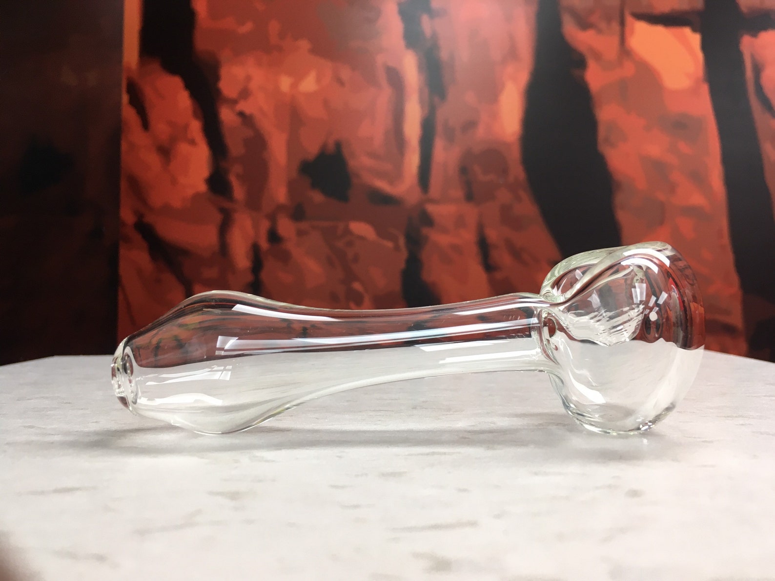 Large Bowl Hand Pipe Tobacco Glass Smoking Bowl Etsy