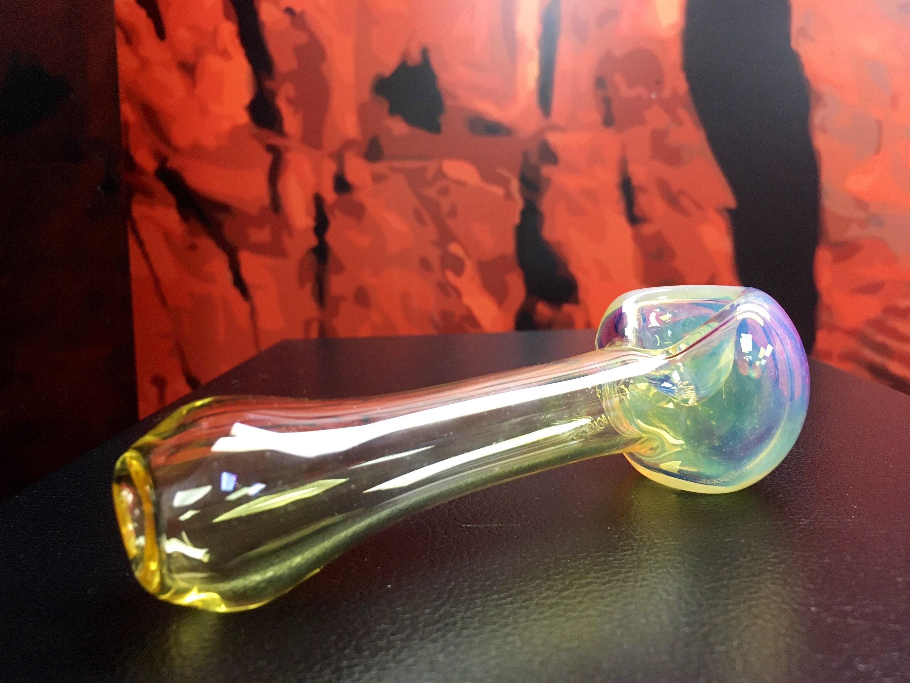 Glass Smoking Bubbler Pipe, Size: 5 at Rs 210/piece in Hathras