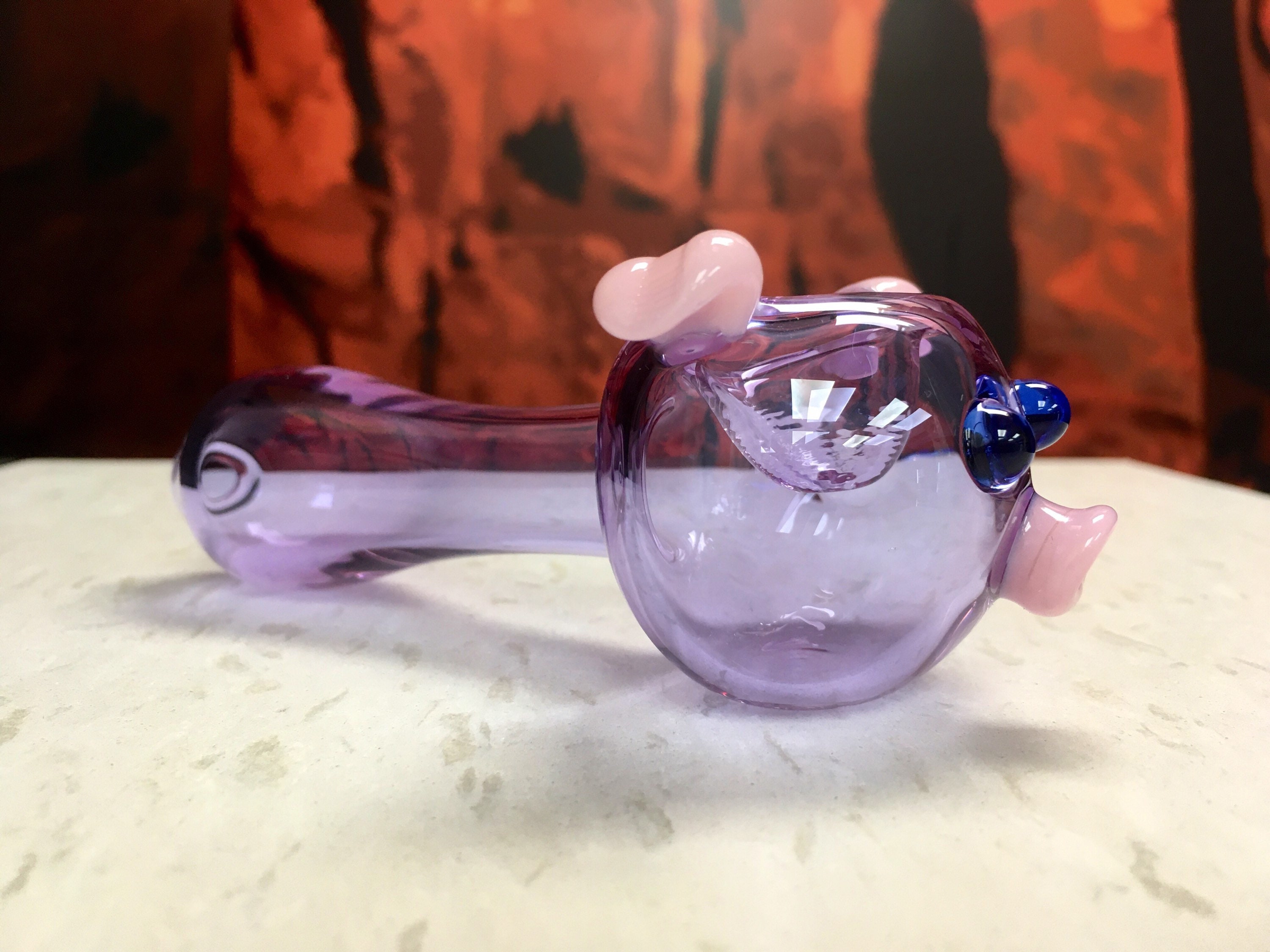 5 Inch Smoking Oil Pipe Pyrex Glass Oil Burner Pipes Transparent