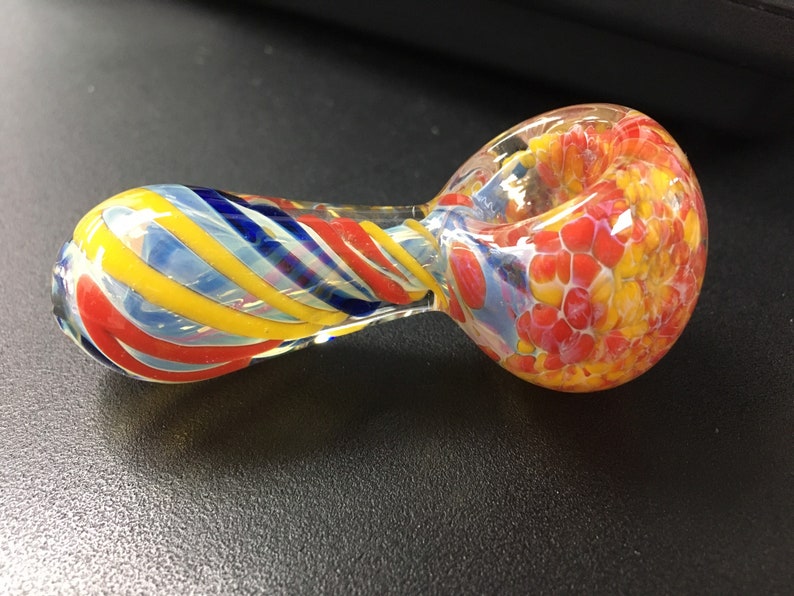 Hand Pipe Glass Tobacco Pipe Mini Spoon Pipe Glass Pipe