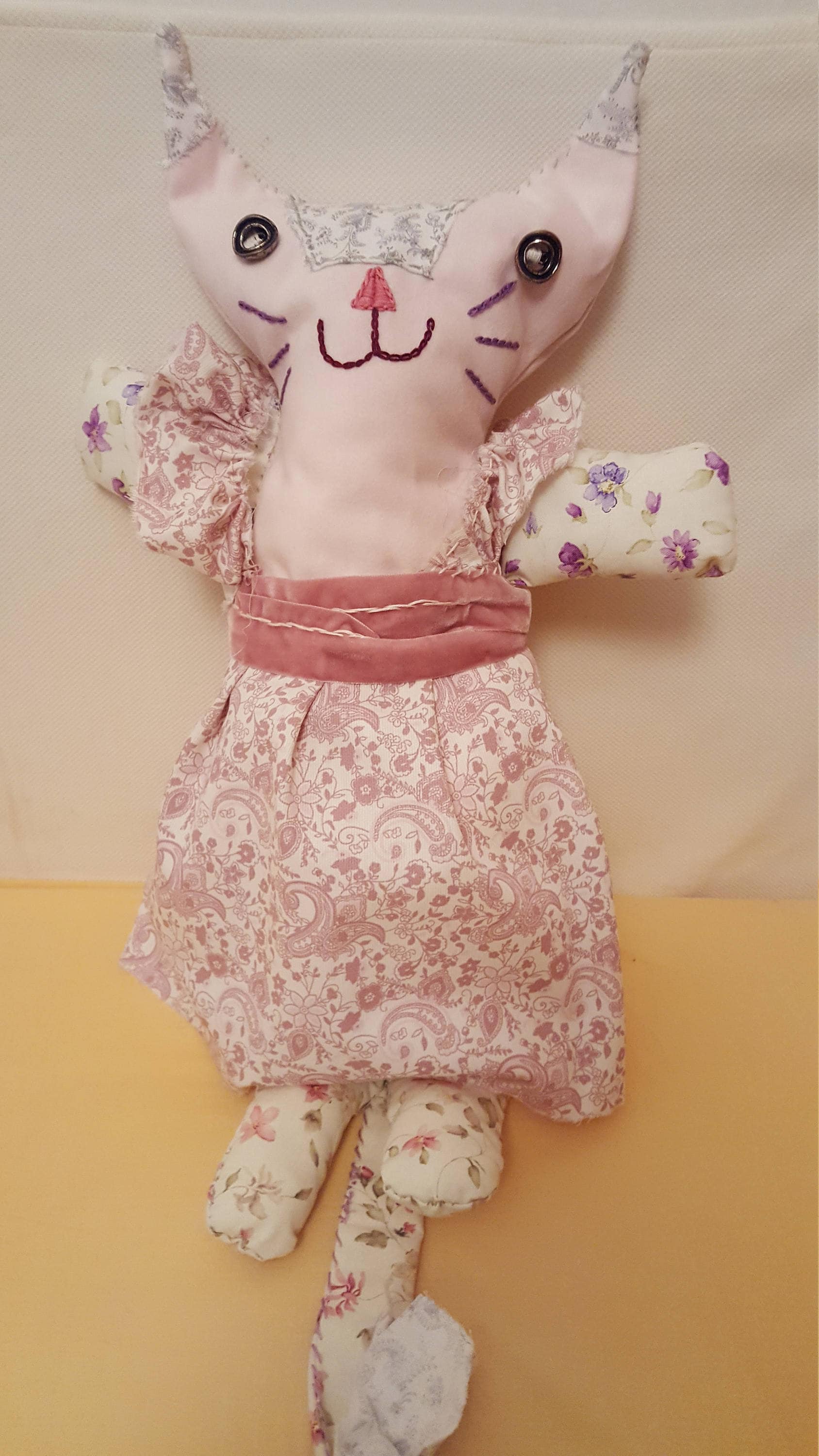 pink cat doll