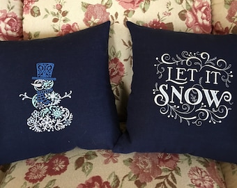 Snow Pillow covers