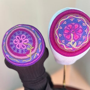 Flower Power Kippah