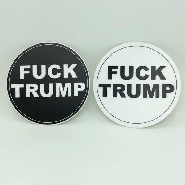 Fuck Trump - 3"x3" Vinyl Cut Sticker