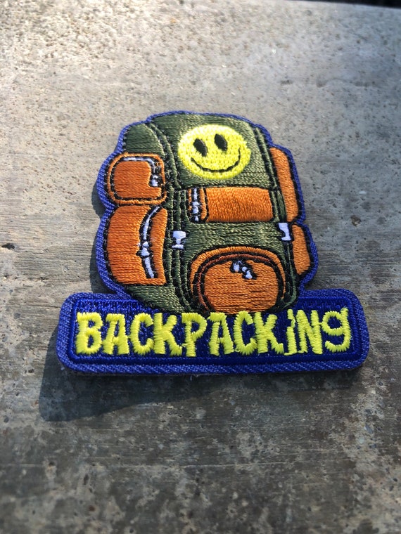 Backpacking patch Etsy
