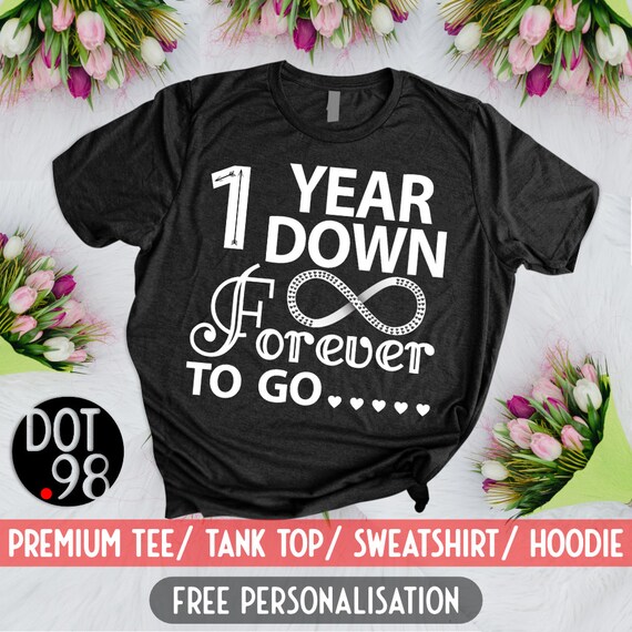 1st anniversary t shirts