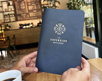 Leather Menu Cover, Menu Cover, Menu Holder, Leather Menu Holder, Menu Folder, Bar Menu, Menu Book, Custom Menu Cover, Cocktail Menu Holder