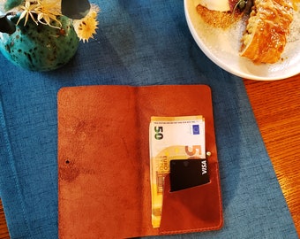 Présentoir de chèques en cuir personnalisé, porte-additions pour café-bar, porte-additions, présentoir de chèques pour invités, livre de chèques pour invités, livre de serveur de restaurant