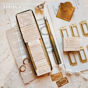 Penspaperplanner Serie V Timbro di gomma
