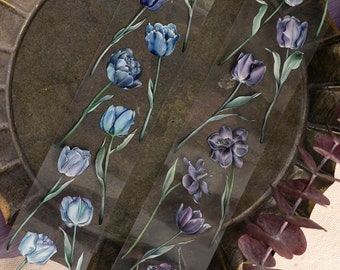 Loidesign Cool Color Tulip PET Tape & Washi Tape