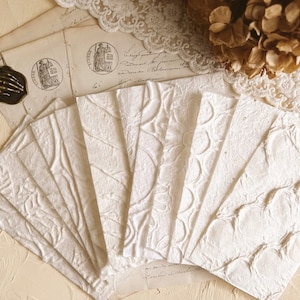 Embossed Cotton Paper 12 Pcs available in size A6, A5, A4