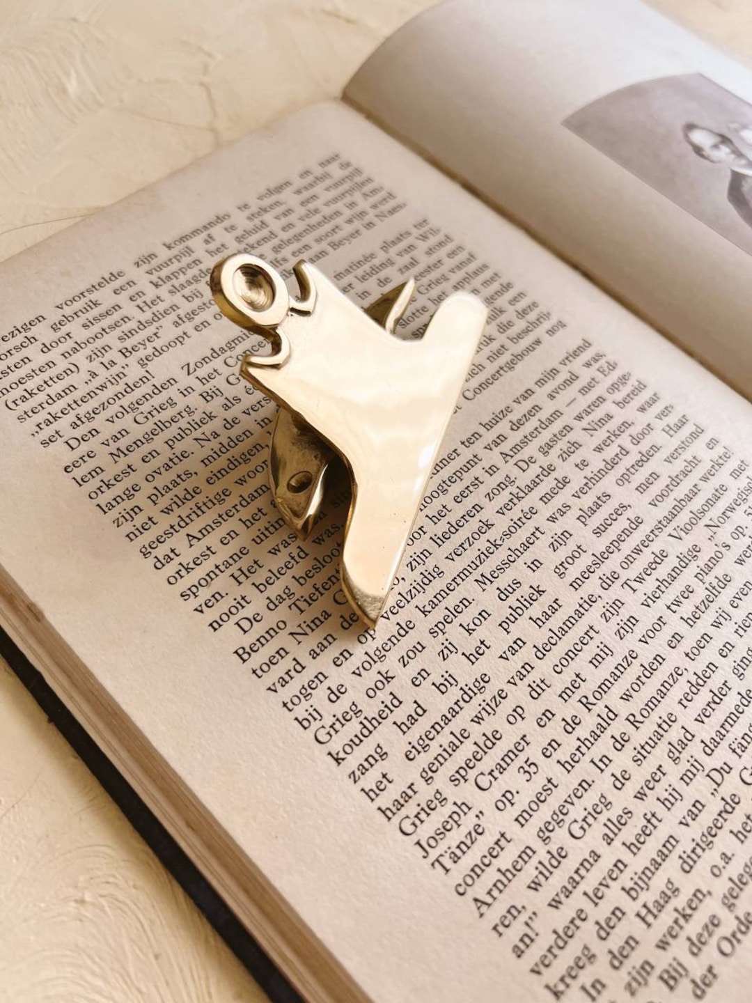 Vintage Brass Paper Clip Etsy