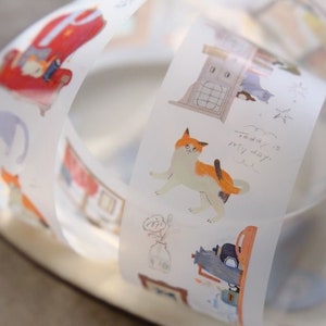 Vida com gatos PET Tape da Ours