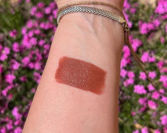 Lip + Cheek Multi Stick – EMBER | Deep Warm Rose Brown Cream Blush, Tint, Eye Color