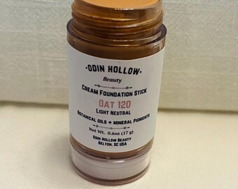 Fondotinta in stick cremoso / Avena 120 (Neutro chiaro) / Trucco botanico e minerale