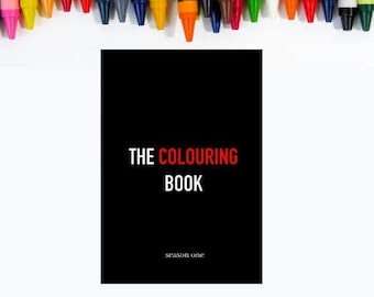 The Netflix Colouring Book | 100 Shows and Movies | Activity | Poster | Art | Prints | Wall Art | Wall Decor | Free Delivery | 18+