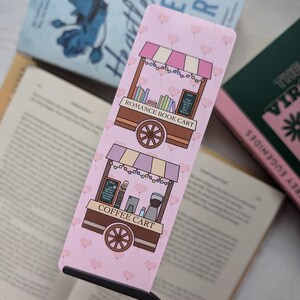Valentines Book Lovers Carts - Bookmark