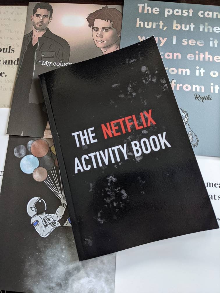 Netflix Activity Book | Puzzles | Wordsearch | Activity | Poster | Ar…
