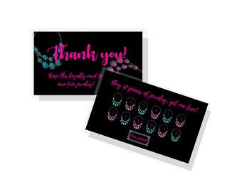 Paparazzi Punch Card Etsy
