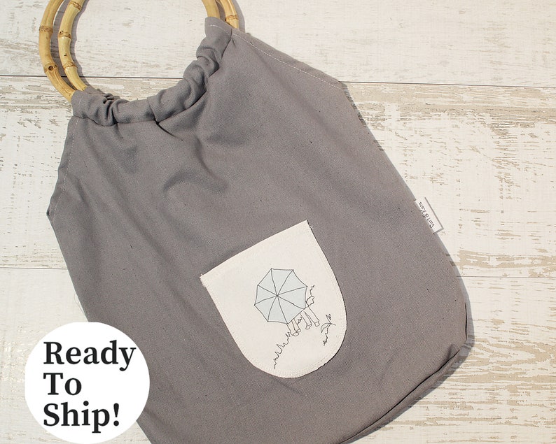 Minimalist Canvas Handbag