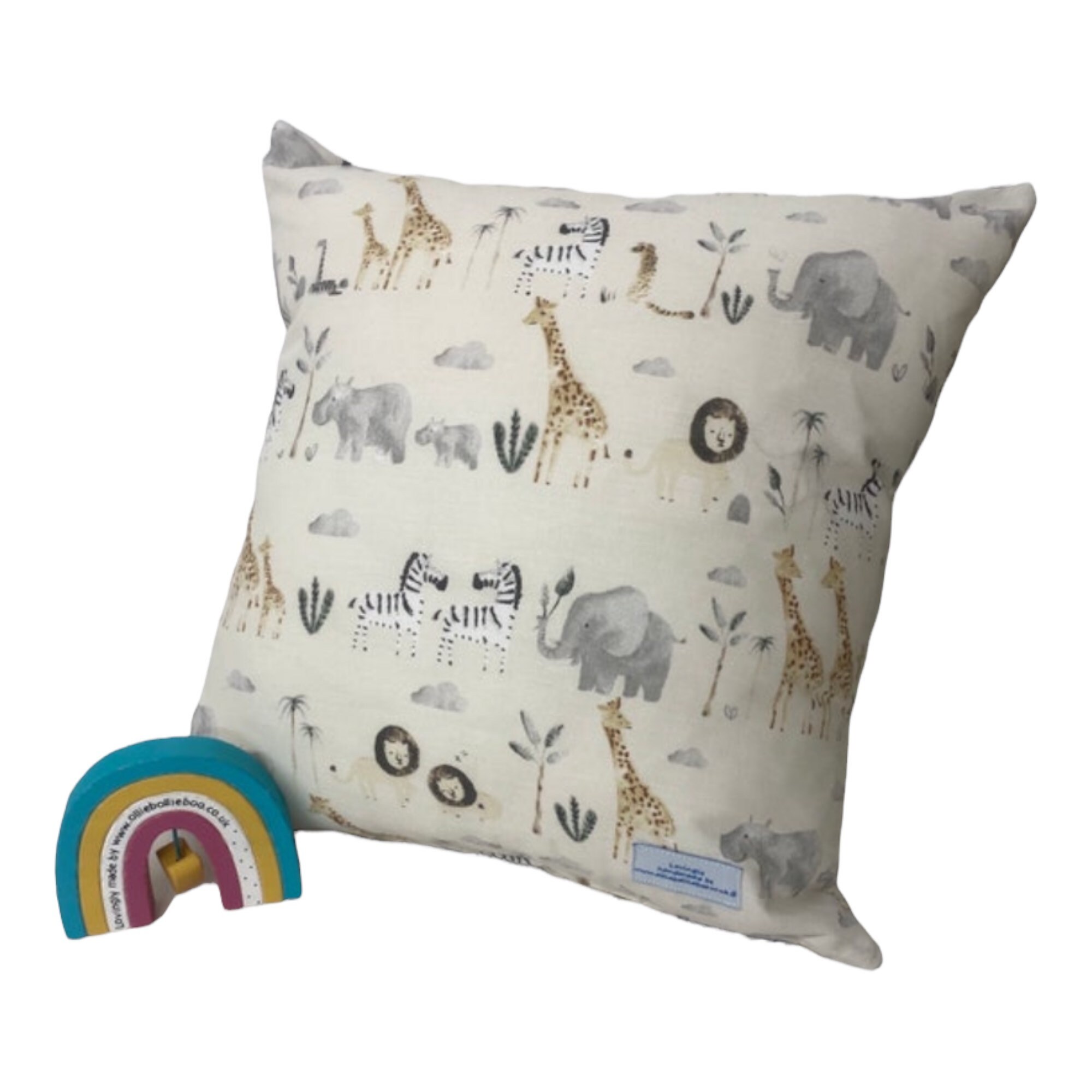 Safari Lampshade in Dunelm Safari Fabric Lampshade for Nursery Etsy UK