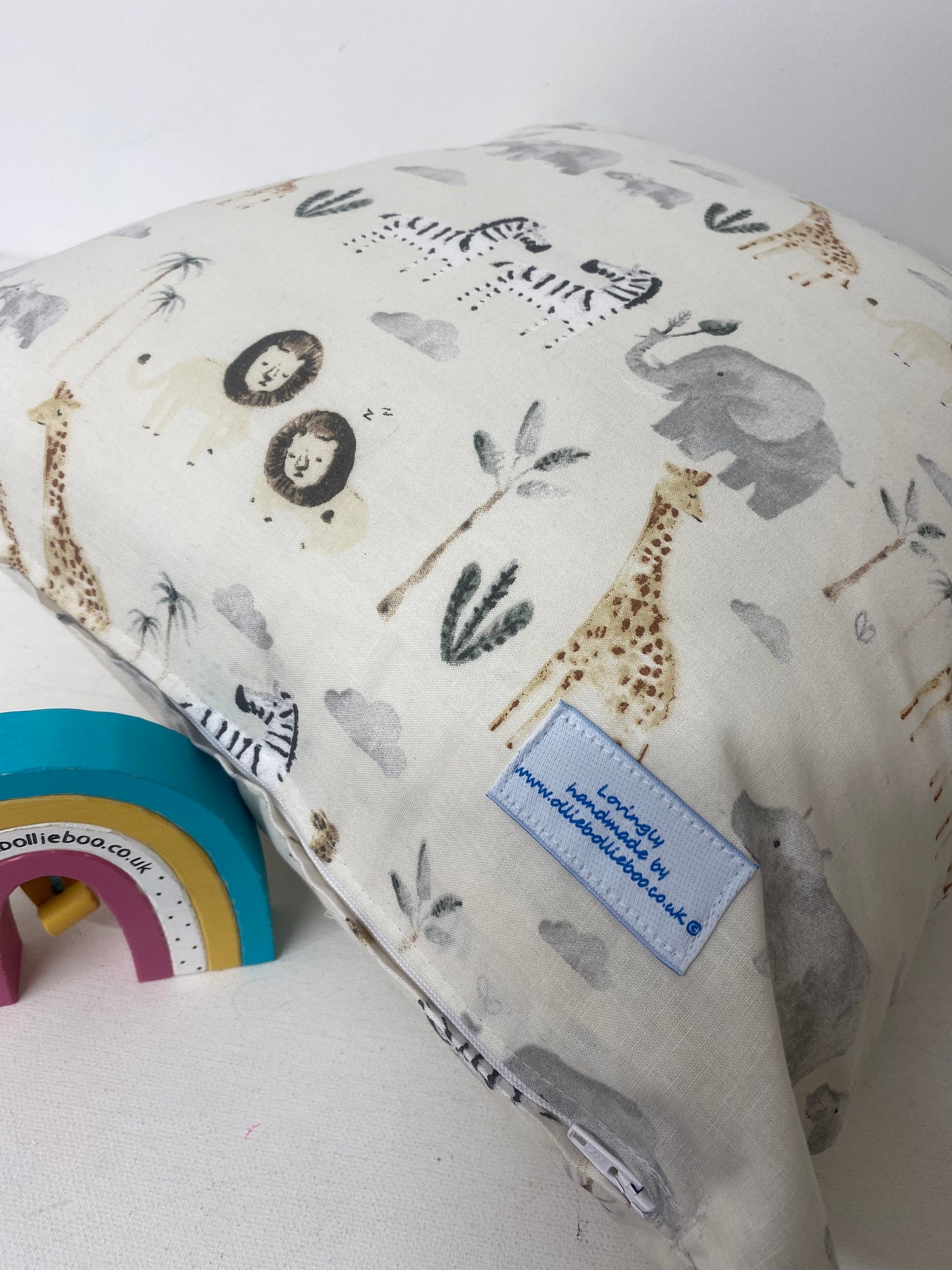 Safari Lampshade in Dunelm Safari Fabric Lampshade for Nursery Etsy UK