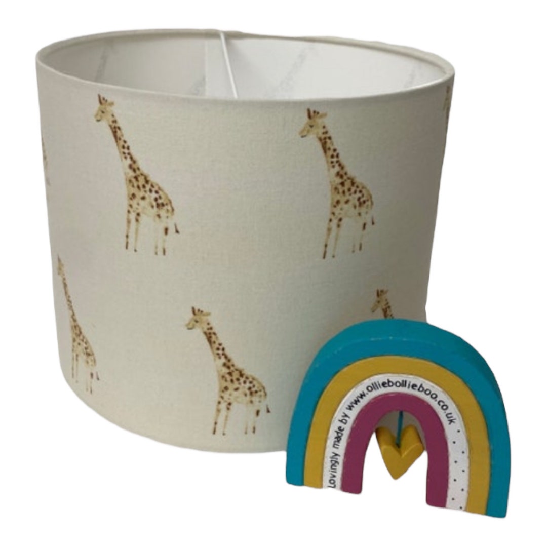 Safari Lampshade in Dunelm Safari Fabric Nursery Lampshade With Safari