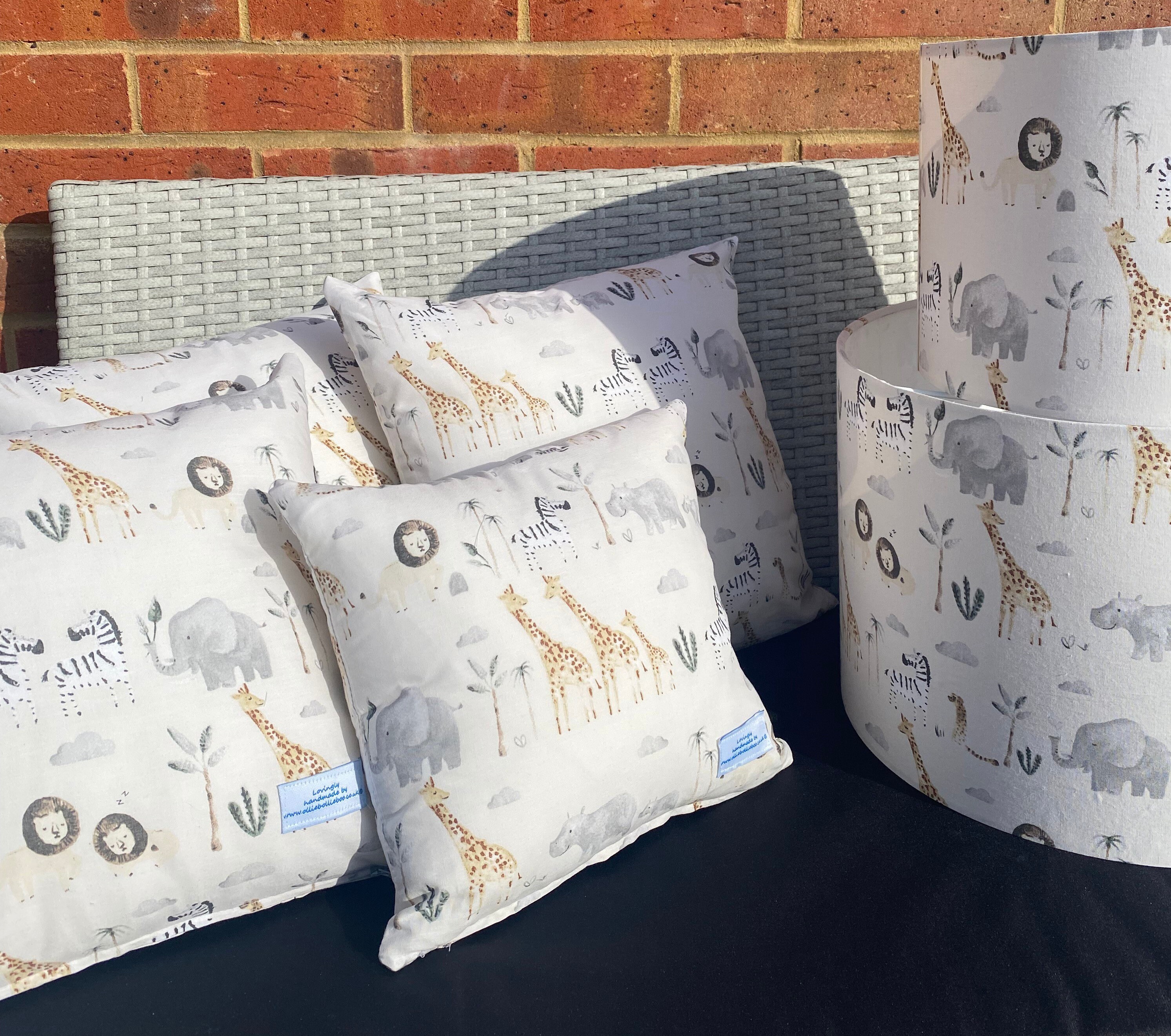 Dunelm Safari Giraffe Animals Safari Lamp Giraffe Lampshade Etsy UK