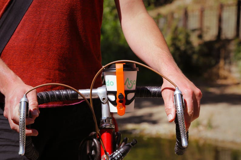 BICYCLE COFFEE HOLDER 1 Extra Strap Etsy