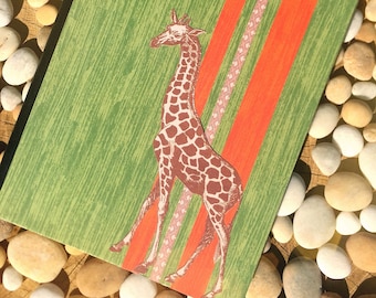 Giraffe Altered Composition Notebook