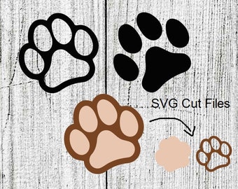 Download Animal Pawprint Svg Etsy