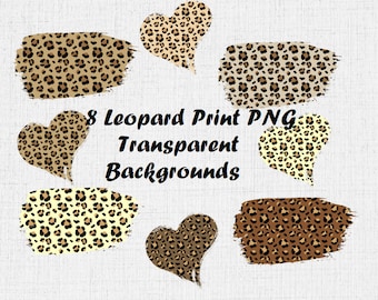 Leopard Print Sublimation Background Backsplash Clipart Clip Art Printable PNG transparent high resolution 300 dpi clipart Valentine's Day