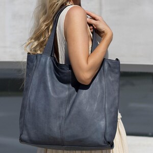 Borsa hobo in morbida pelle: borsa a tracolla vintage