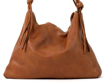 Shoulder bags for women, large leather bag, soft leather bag, large leather hobo bag, slouchy shoulder bag, leather bag women, shoulder bag