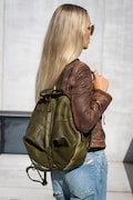 Convertible backpack leather, leather hobo backpack, leather backpack women, backpack women, boho backpack for women, soft leather backpack product logo