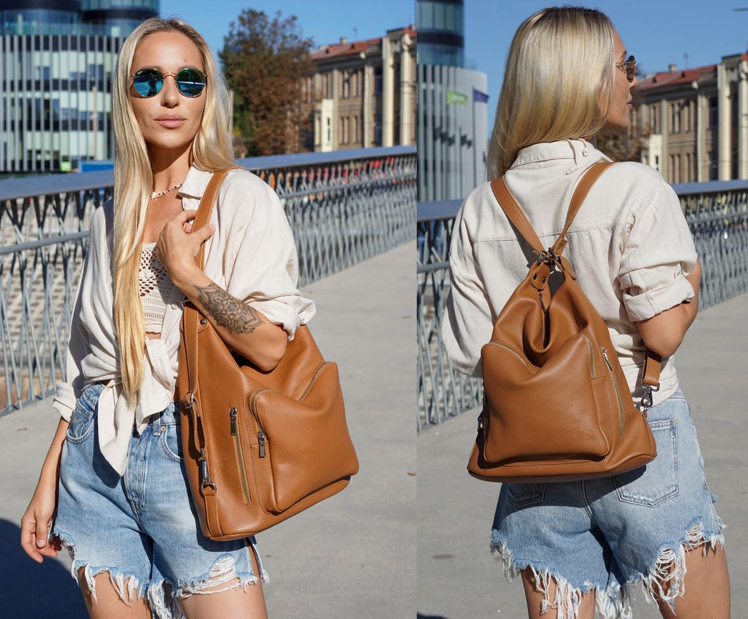 ★PEDRO Icon Leather Hobo Bag 通勤通学 ホーボバック/送料込 Brown PEDRO Icon Leather Hobo Bag - PEDRO US