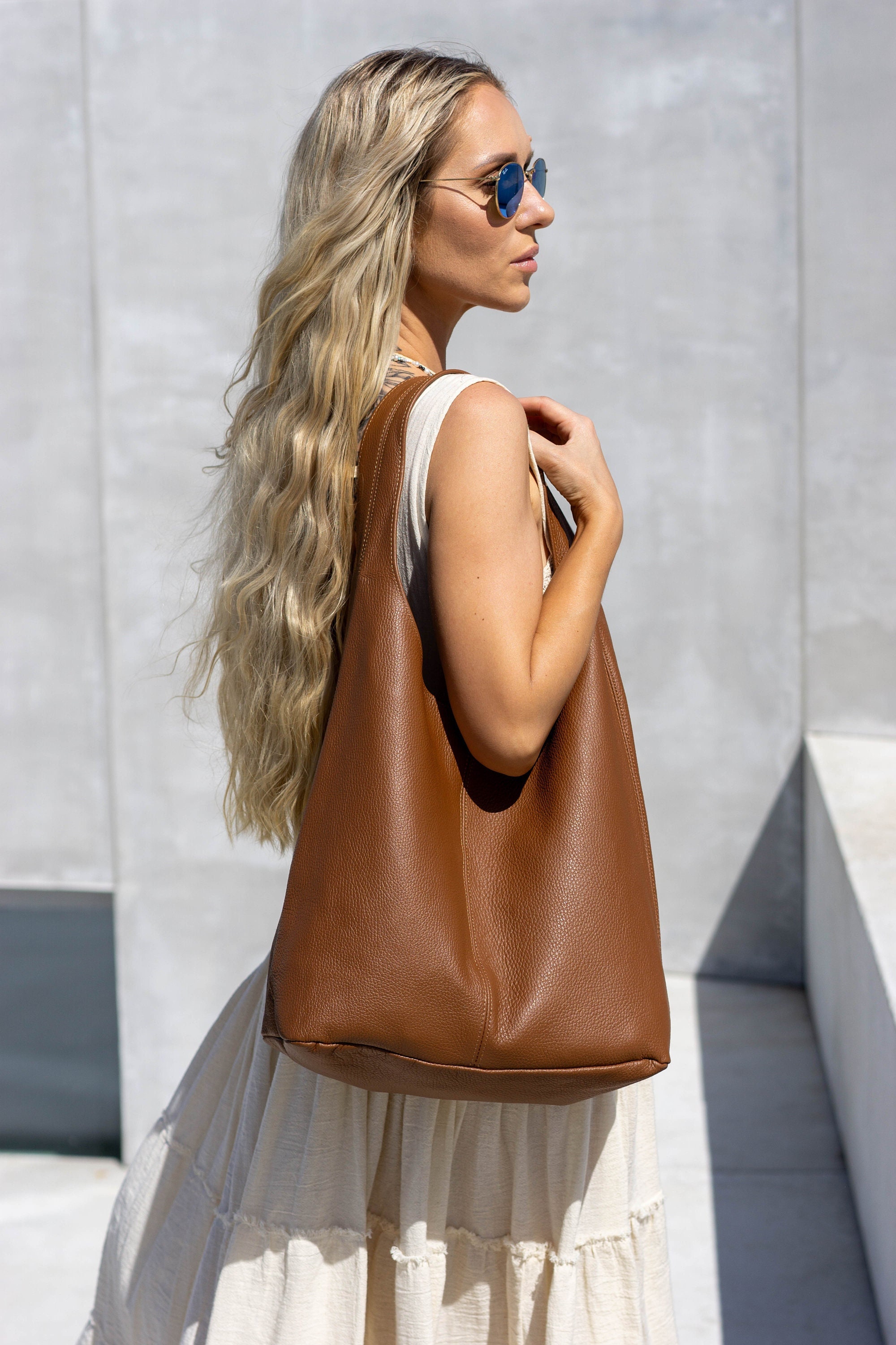 Vrouwen HiTotes Suède Hobo Tas - Grote Draagtas Voor Vrouwen | Slouch Design Voor Werk, Shoppen & Uitjes Werk Tas