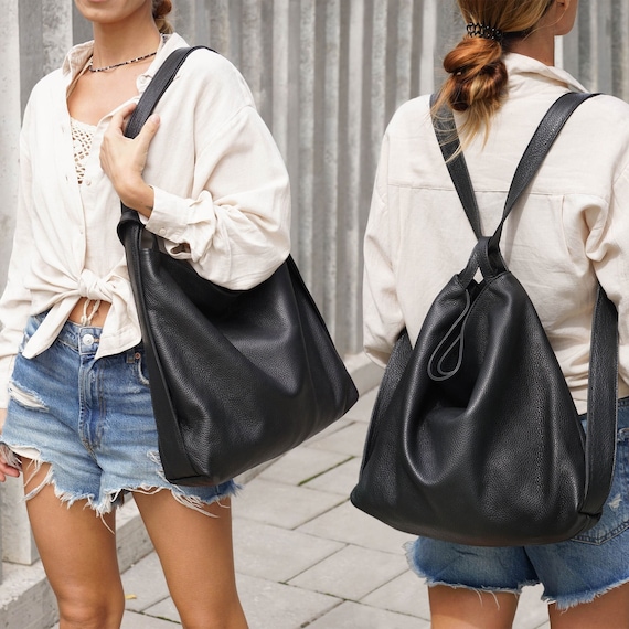 Waterproof retro one shoulder backpack | Glara.eu ❤️