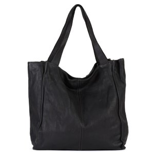 Large Leather Tote Bag Vintage Hobo Purse for Women Soft & Stylish Shoulder Bag, Crossbody Tote Bag with Zipper, Large Tote Bag Black