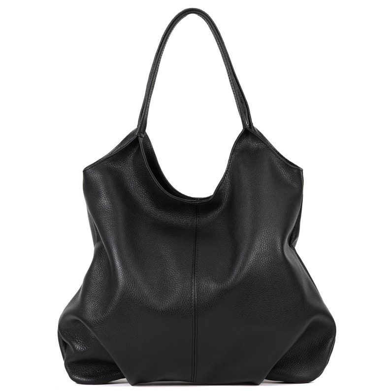 Shoulder bags for women, leather hobo bag, hobo bag for women, large bag, hobo bag leather, shoulder bags leather, soft leather bag,hobo bag image 6
