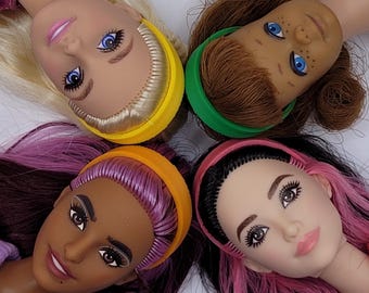 Barbie doll headbands - Assorted colors!
