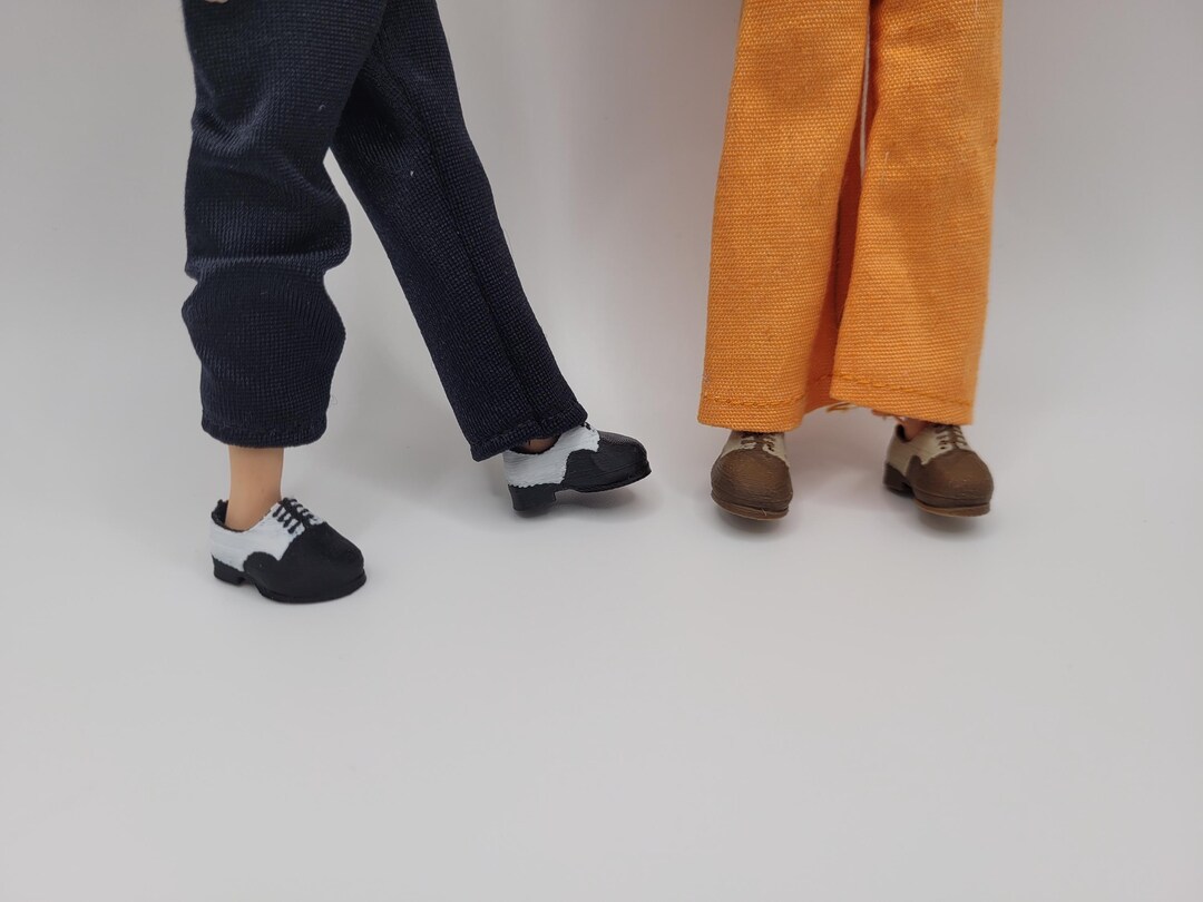 Dawn Doll Boy Shoes: Wingtip Dress Shoes for 6.5" Dolls - Etsy