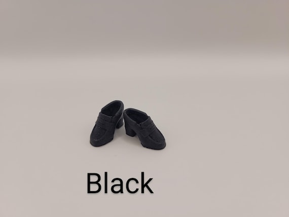 Dawn doll heeled penny loafer shoes - Assorted colors!
