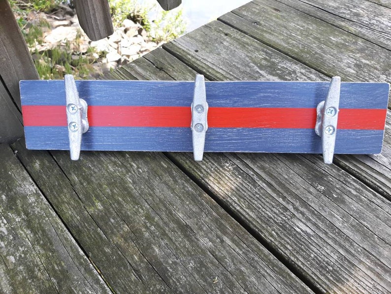 Nautical Boat Cleat Rack Towel Rack Hat Rack Coat Rack in Etsy