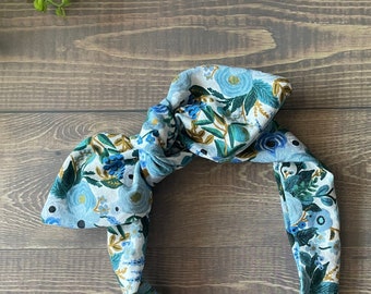 Garden Party Blue Floral Bowband | Rifle Paper Co Print