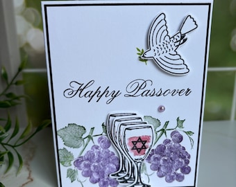 Handmade Happy Passover Card