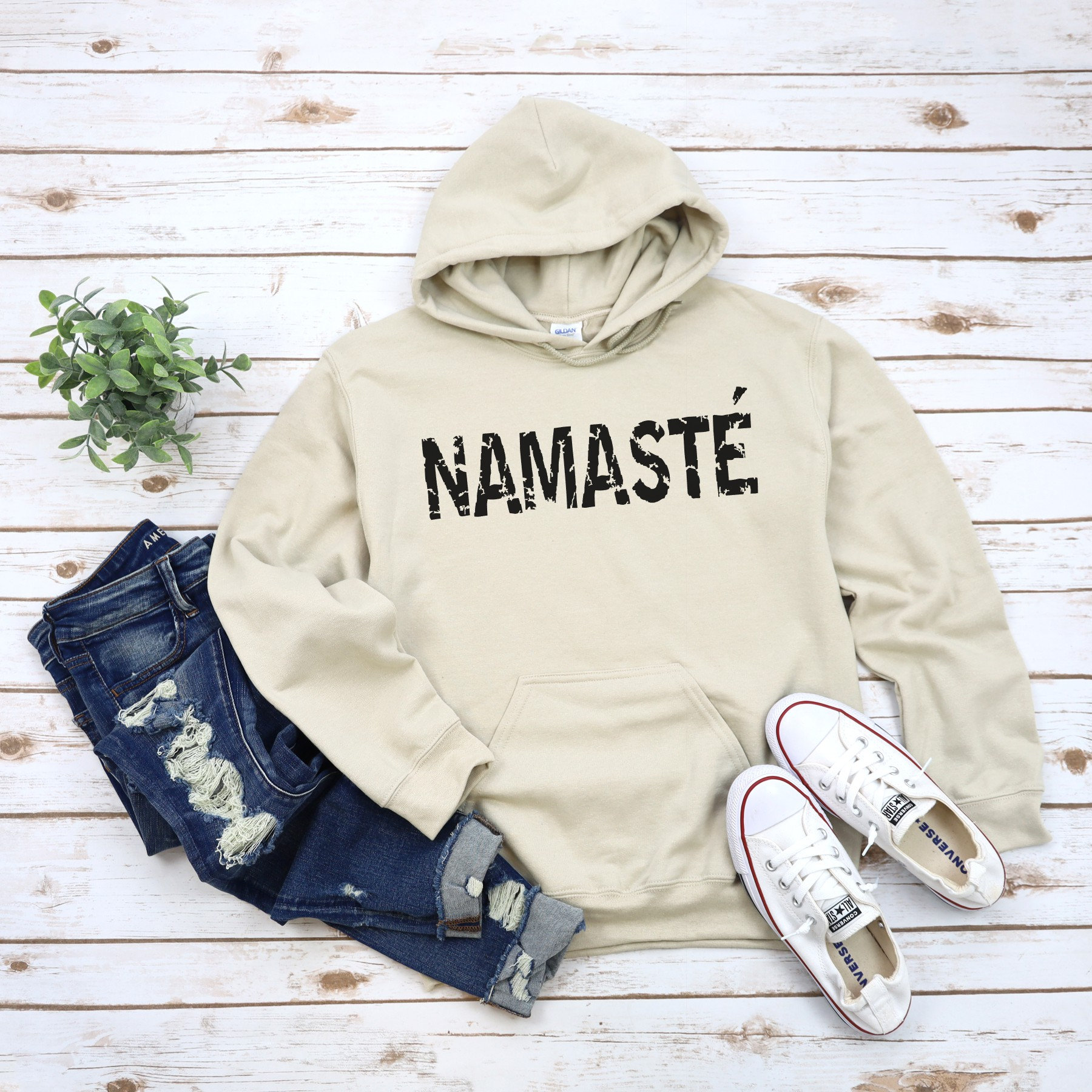 Namaste Yoga Sweatshirt Namaste Sweatshirt Yoga Instructor Women's Yoga  Sweatshirt Yoga Top Gift for Yogi Namaste Hoodie 