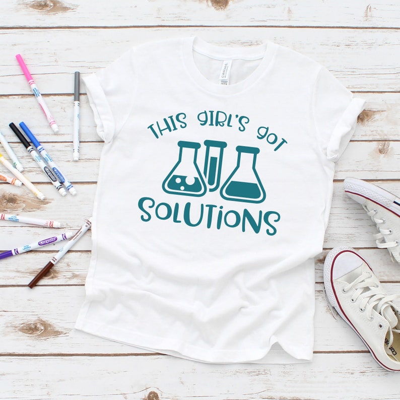 Science is for Girls Girls Science Shirt Science Shirt Etsy