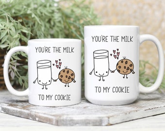 You're the Milk to my Cookie | Valentines Mug | Valentine Gift | Love Mug | Cute Coffee Mug Boyfriend | Cute Mug for Girlfriend