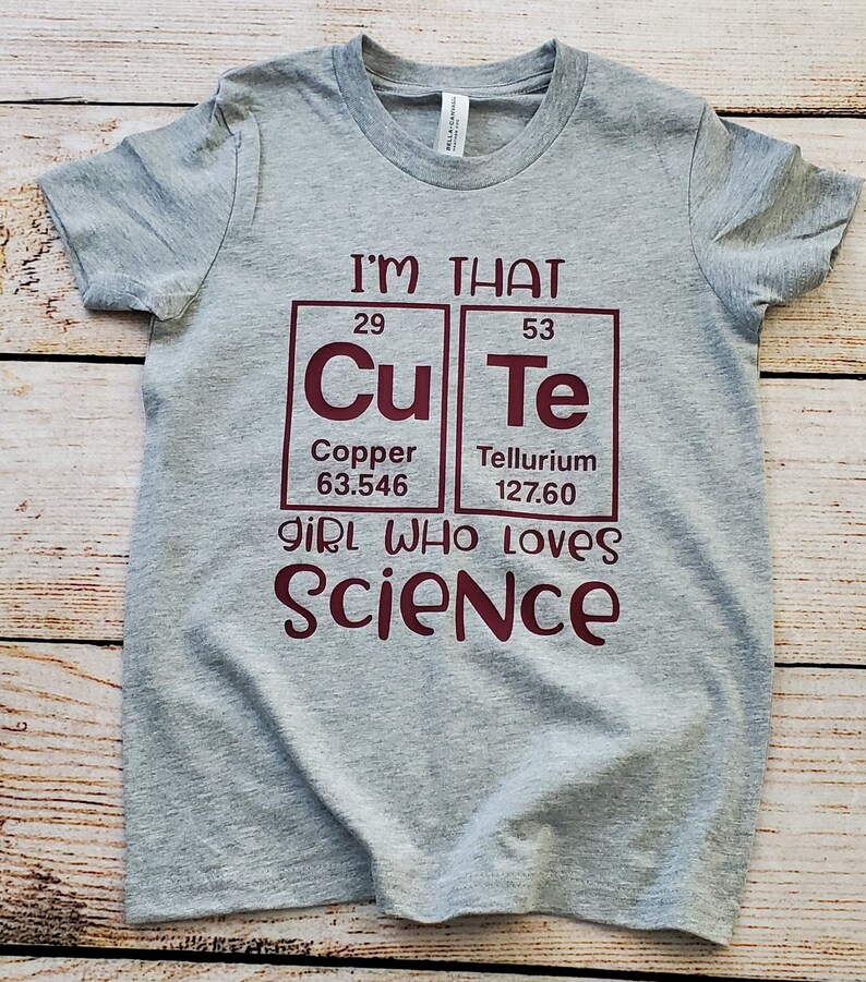 Science is for Girls Girls Science Shirt Science Shirt Etsy
